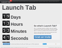 Tablet Screenshot of launchtab.com